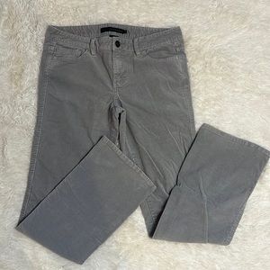 Calvin Klein Gray Corduroy Stretch Pants - Size 10 - D1